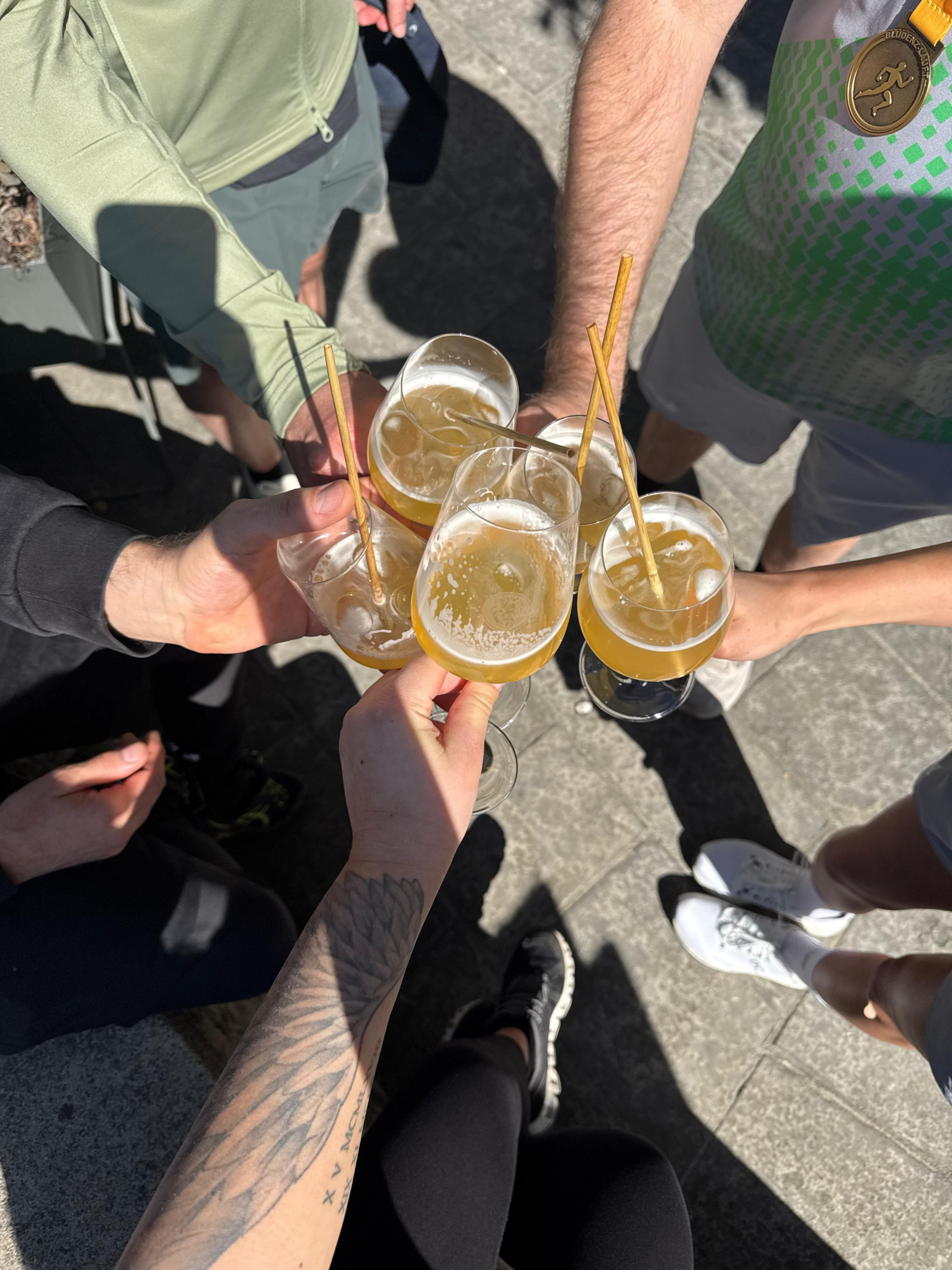 Gemeinsam unterwegs bei Bludenz läuft10