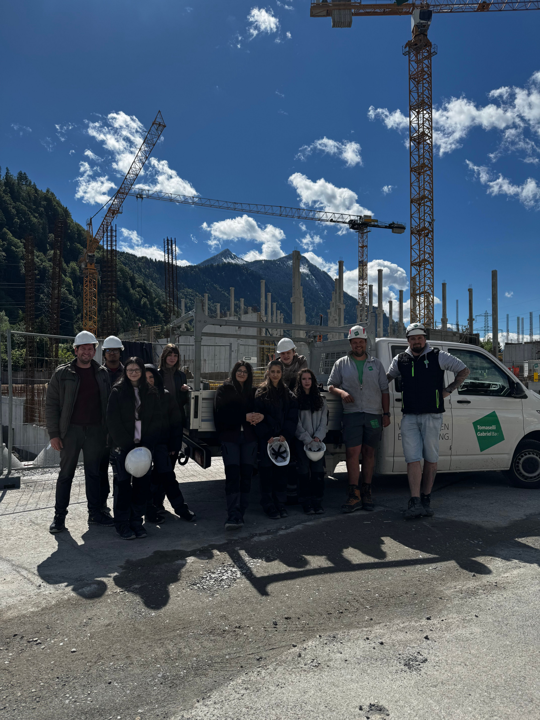 Einblicke in die Praxis auf unserer Baustelle in Nüziders1
